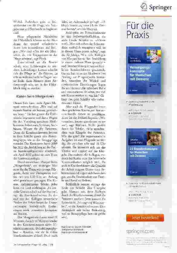 Vorschauseite 3: Pflege neu entdecken
