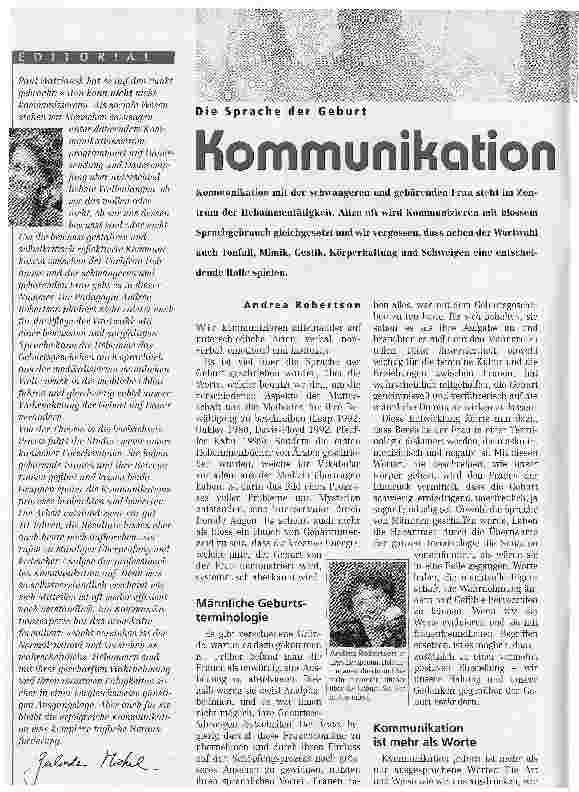 Vorschauseite 1: Kommunikation ist mehr als Worte