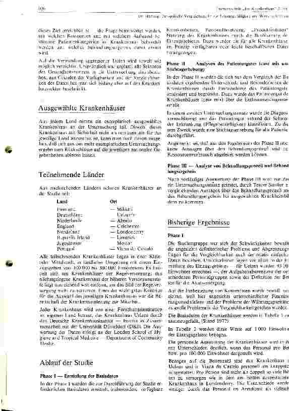 Vorschauseite 2: Europäische Vergleichsstudie zur Leistungsfähigkeit und Wirtschaftlichkeit