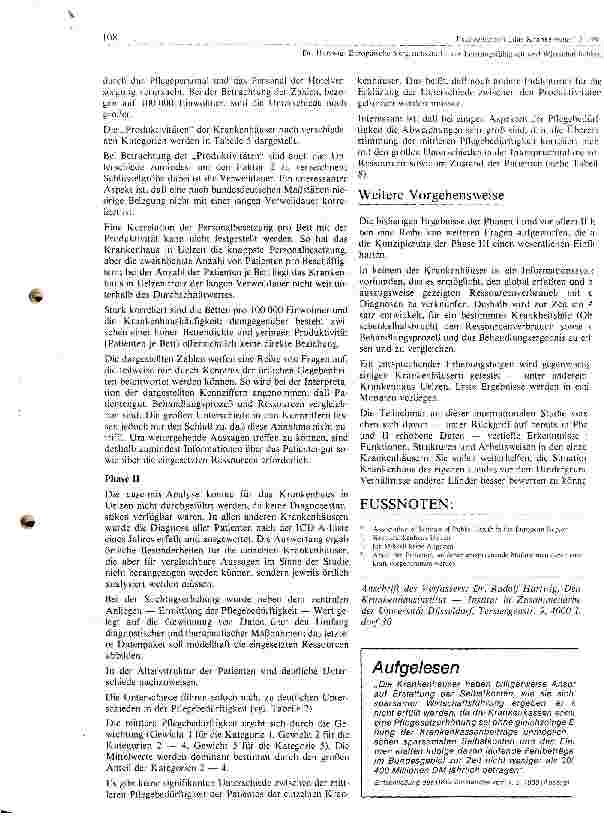 Vorschauseite 4: Europäische Vergleichsstudie zur Leistungsfähigkeit und Wirtschaftlichkeit
