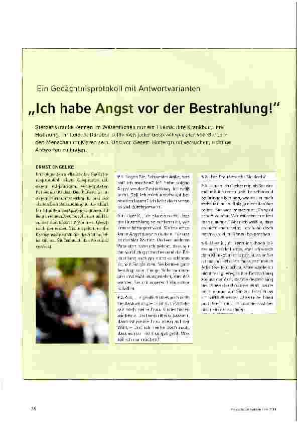 Vorschauseite 3: Muss ich sterben?