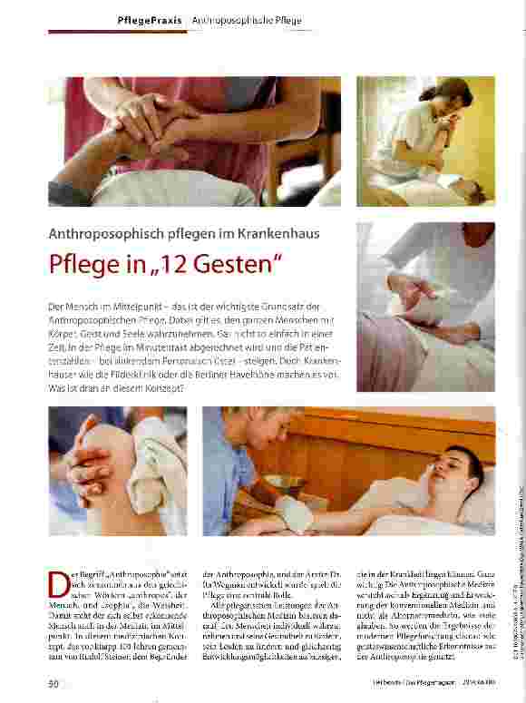 Vorschauseite 1: Pflege in 12 Gesten