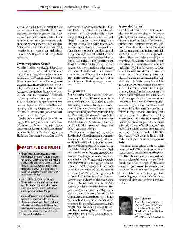 Vorschauseite 3: Pflege in 12 Gesten