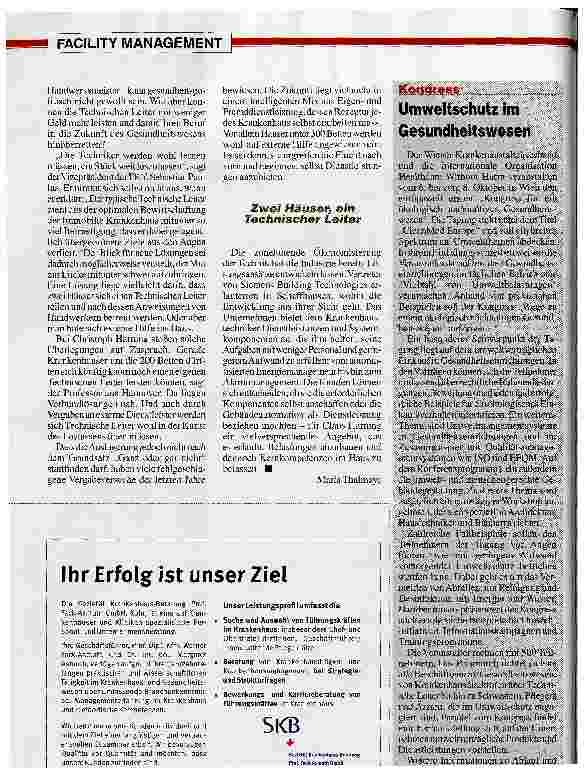 Vorschauseite 3: Auslaufmodell?Berufsbild Technischer Leiter