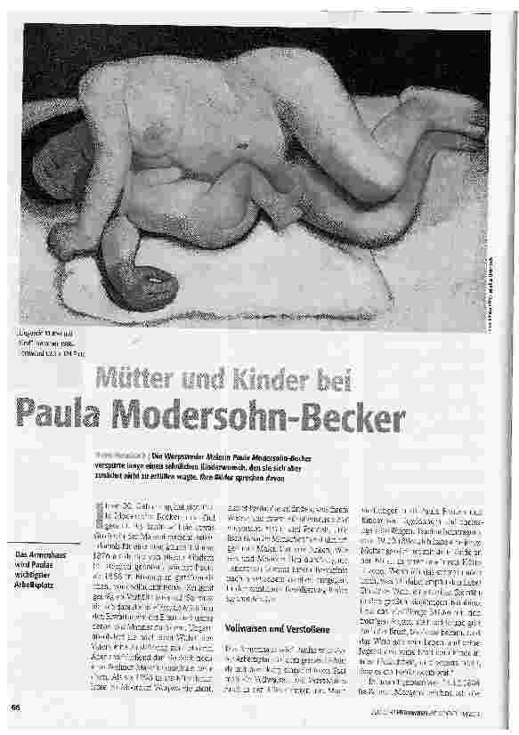 Vorschauseite 1: Mütter und Kinder bei Paula Modersohn-Becker