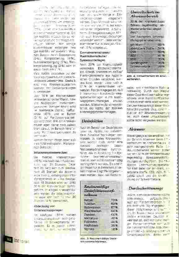 Vorschauseite 3: Der Umweltschutz in deutschen Krankenhäusern Ergebnisse aus dem Preisausschreiben Umweltbewußtes Krankenhaus