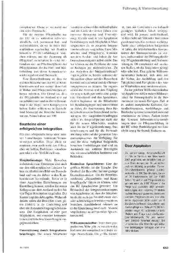 Vorschauseite 2: Gut integriert