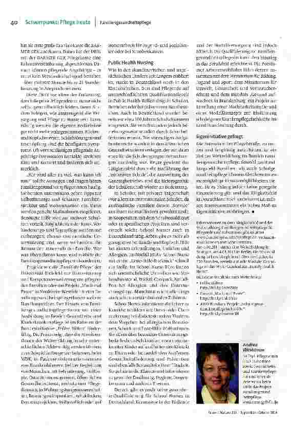 Vorschauseite 3: Potenziale des Pflegeberufes nutzen