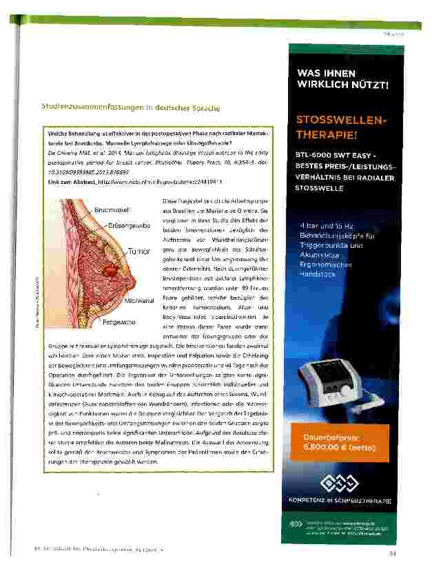 Vorschauseite 2: Evidenz-Update für die Physiotherapie