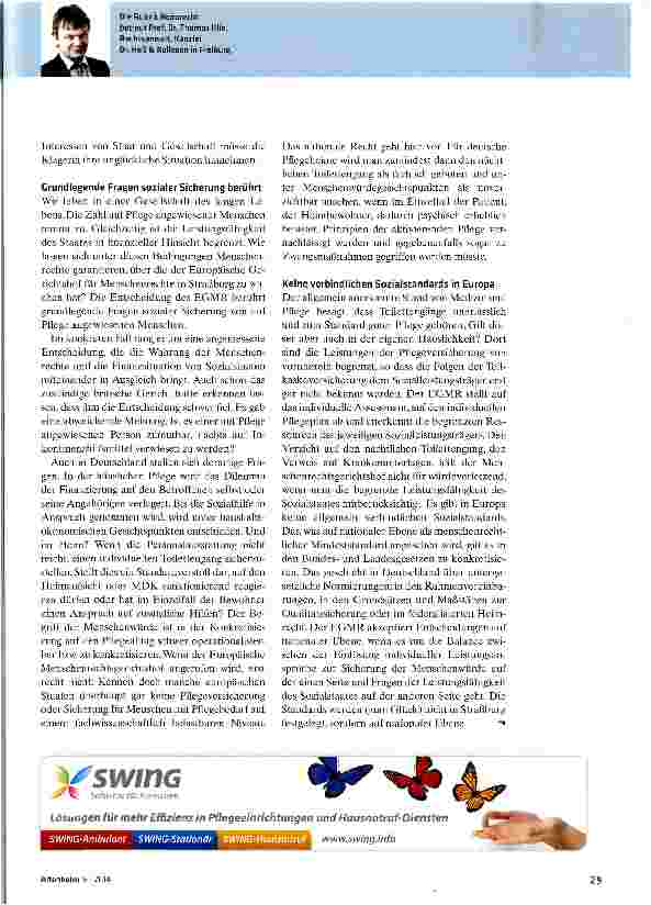 Vorschauseite 2: Inkontinenzkissen ersetzt Hilfe bei nächtlichem Toilettengang
