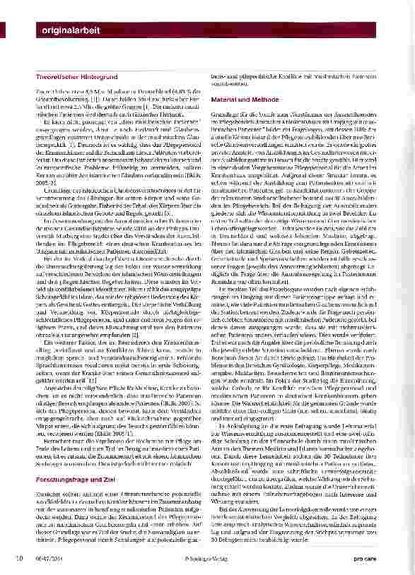 Vorschauseite 2: Der muslimische Patient