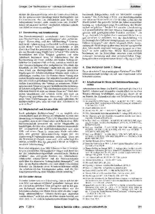 Vorschauseite 3: Der Rechtsstatus von Rotkreuz-Schwestern