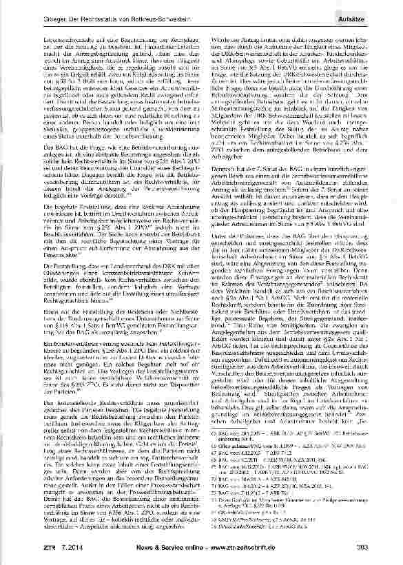 Vorschauseite 5: Der Rechtsstatus von Rotkreuz-Schwestern