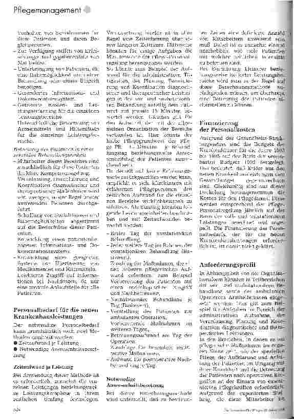 Vorschauseite 5: Auswirkungen des Gesundheitsstruktuergesetz auf die Krankenpflege