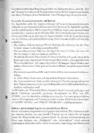 Vorschauseite 3: Fehler und Mängel bei der Aufbewahrung der Arzneimittel