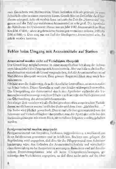 Vorschauseite 4: Fehler und Mängel bei der Aufbewahrung der Arzneimittel