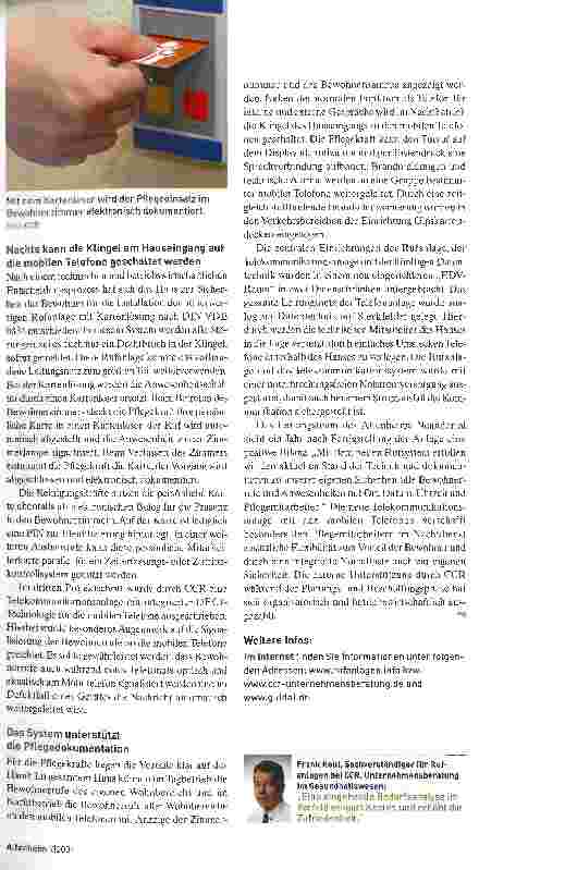 Vorschauseite 2: Sicherheit hat oberste Priorität