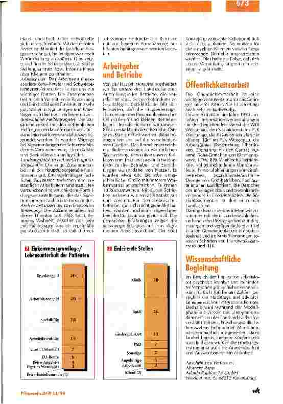 Vorschauseite 3: Die Integration arbeitsloser psychisch Behinderter in der Region Bodensee-Oberschwaben