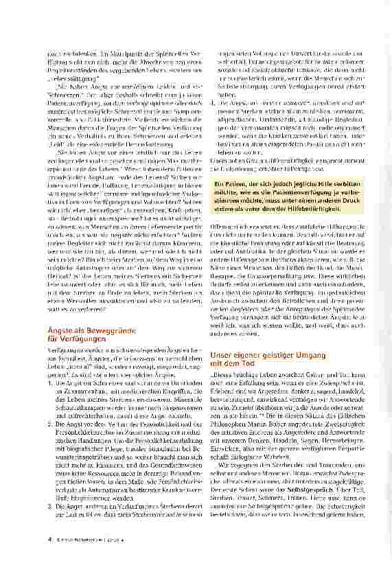 Vorschauseite 2: Aufruf zur „Bemutigung!