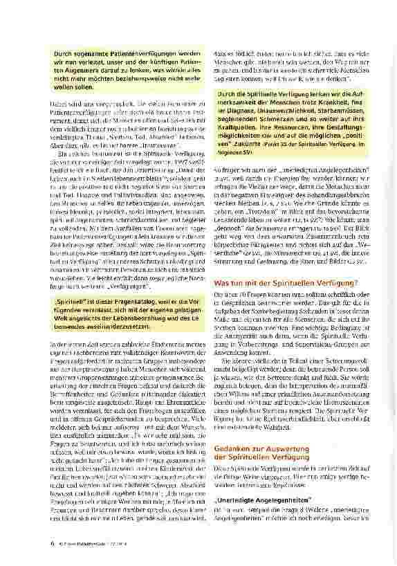 Vorschauseite 4: Aufruf zur „Bemutigung!