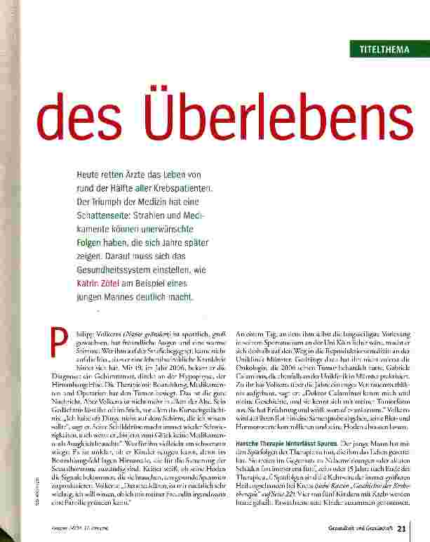 Vorschauseite 2: Der Preis des Überlebens