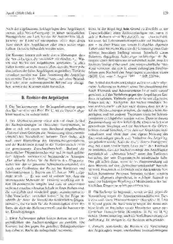 Vorschauseite 5: Unerlaubte Abgabe durch TierarztBGH, Urteil vom 3. Juli 2003 - 1 StR 453/02