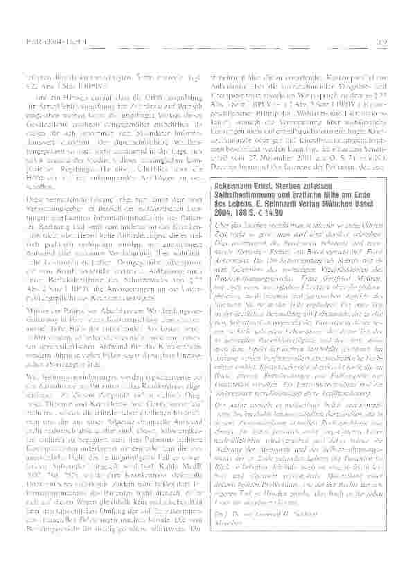 Vorschauseite 3: Wahlleistungsvereinbarungen im KrankenhausBGH Urteil vom 8. Januar 2004 Az.: III ZR 375/02