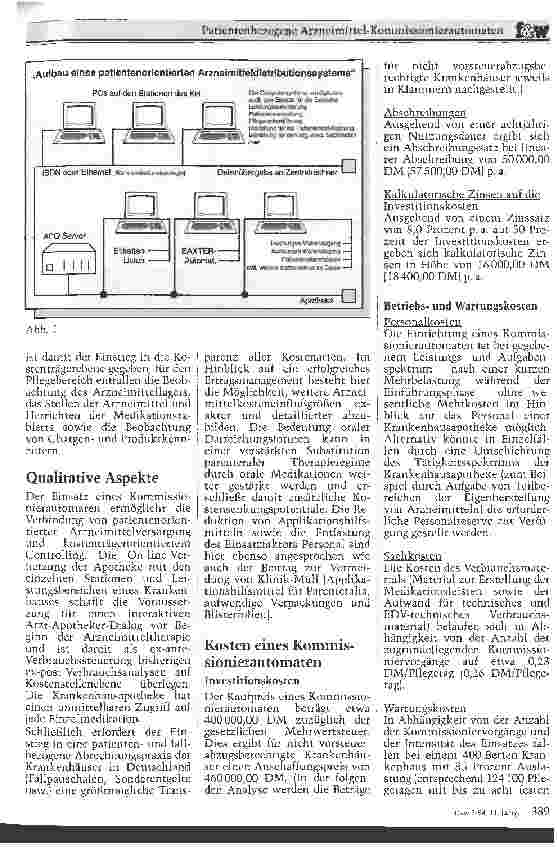 Vorschauseite 2: Patientenbezogene Arzneimittel-Kommissionierungsautomaten Wissenschaftliche und rechtliche Aspekte