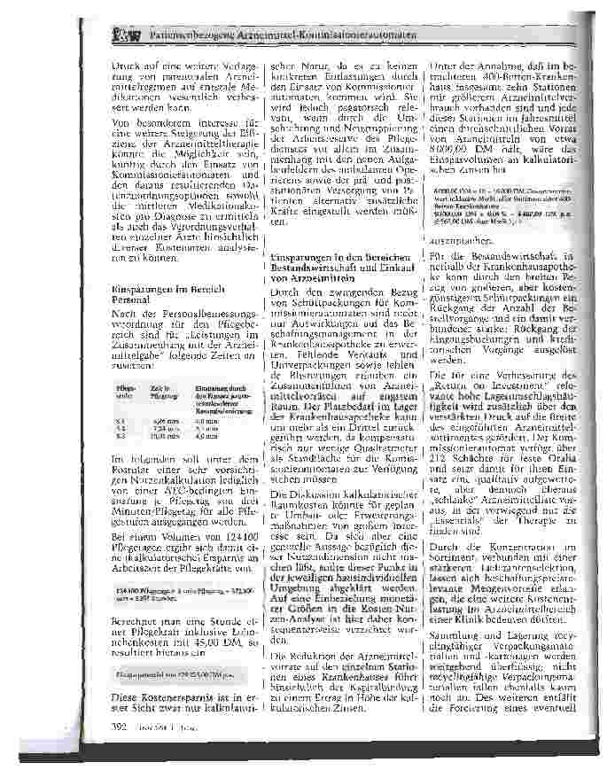 Vorschauseite 4: Patientenbezogene Arzneimittel-Kommissionierungsautomaten Wissenschaftliche und rechtliche Aspekte