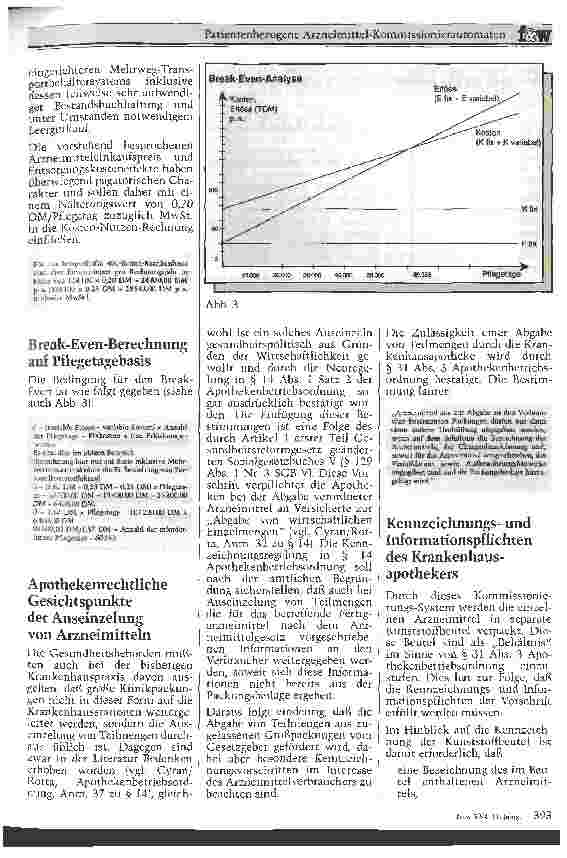 Vorschauseite 5: Patientenbezogene Arzneimittel-Kommissionierungsautomaten Wissenschaftliche und rechtliche Aspekte