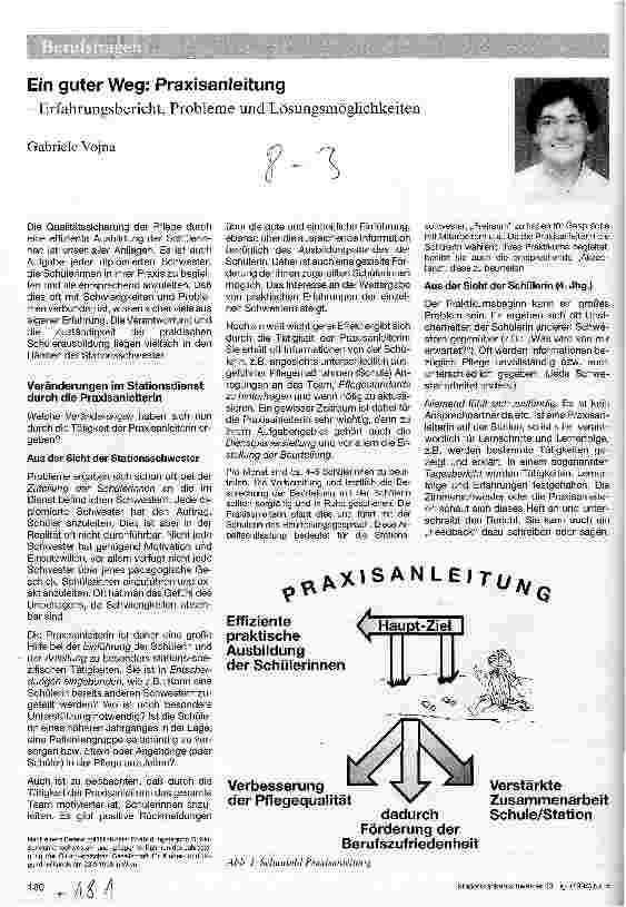 Vorschauseite 1: Ein guter Weg: Praxisanleitung Erfahrungsbericht, Probleme und Lösungsmöglichkeiten