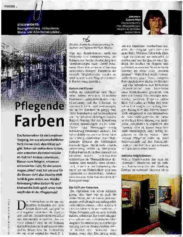 Vorschauseite 1: Pflegende Farben
