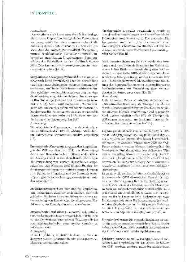 Vorschauseite 3: Im Fokus: Weniger Pneumonien