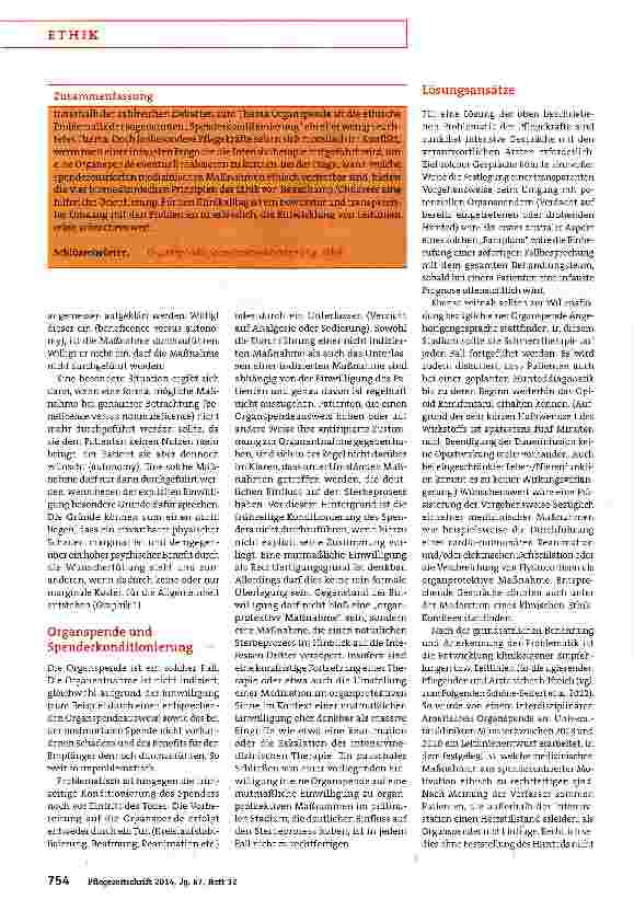 Vorschauseite 3: Pflegende im Zwiespalt