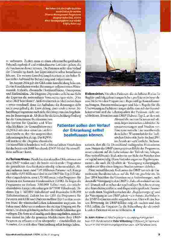 Vorschauseite 2: Rückenwind für DMP