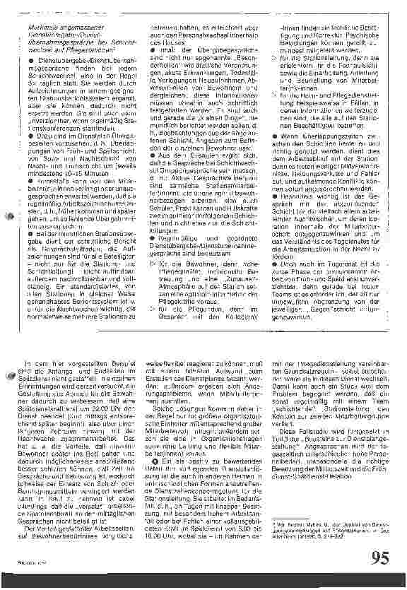 Vorschauseite 4: Bausteine zur Dienstplangestaltung / Aspekte der Personaleinsatzplanung im Pflegebereich // Teil: 2
