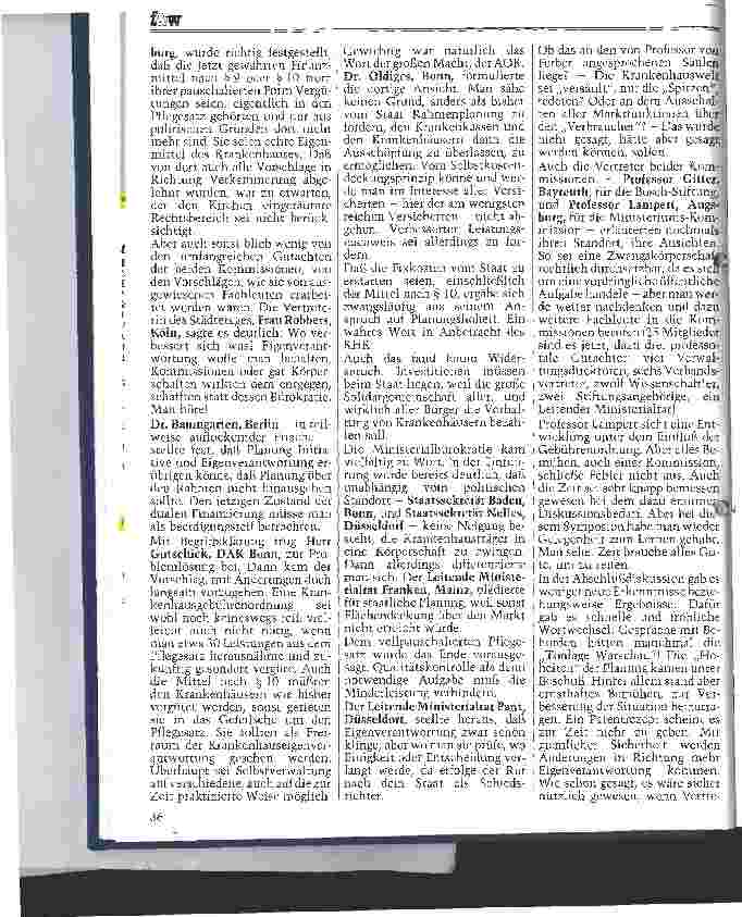 Vorschauseite 5: 11. Internationales Krankenhaussymposion 8.-10. Feb. 1984 Evolution statt Revolution in der Krankenhauswirtschaft