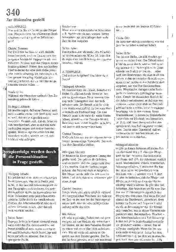 Vorschauseite 2: Patientenleid und Pflegerstreß
