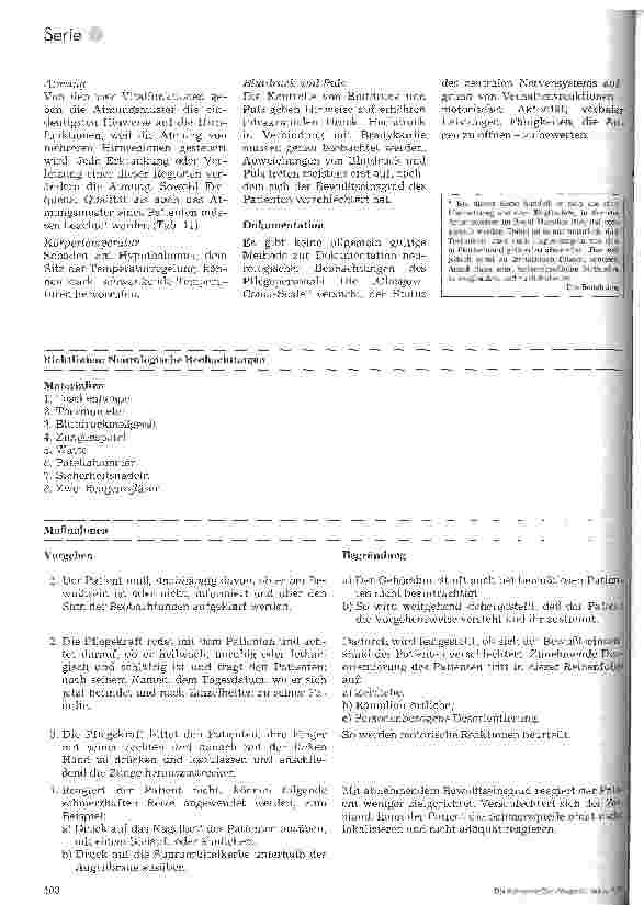 Vorschauseite 3: Stationshandbuch klinische Krankenpflege 42.Folge: Neurologische Untersuchungen