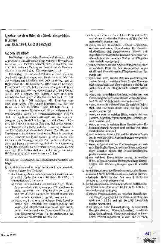 Vorschauseite 2: Heimkostentransparenz