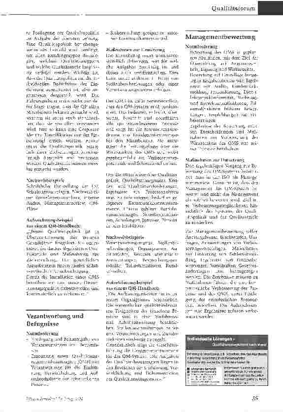 Vorschauseite 2: Zertifizieren - aber wie? Die Bedeutung der ISO 9001: 2000 in der PraxisTeil 2