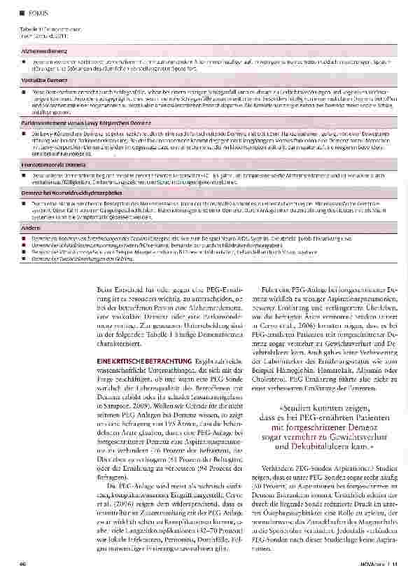 Vorschauseite 2: Essen trotz Demenz
