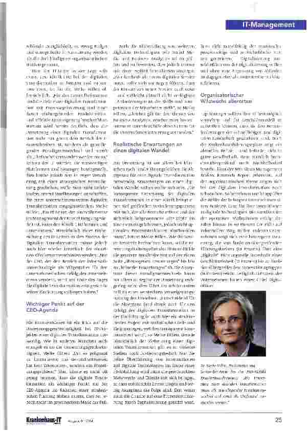 Vorschauseite 2: Digitale Transformation als strategischer Imperativ