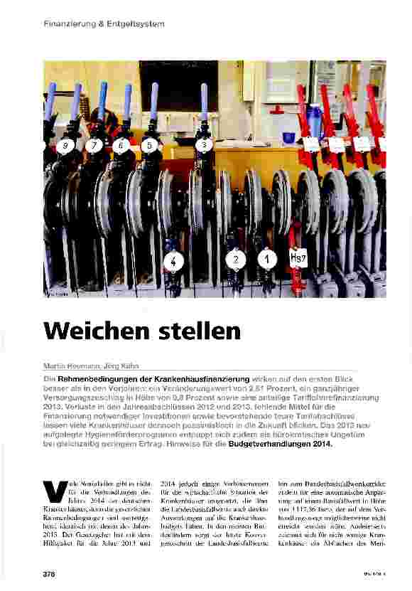 Vorschauseite 1: Weichen stellen