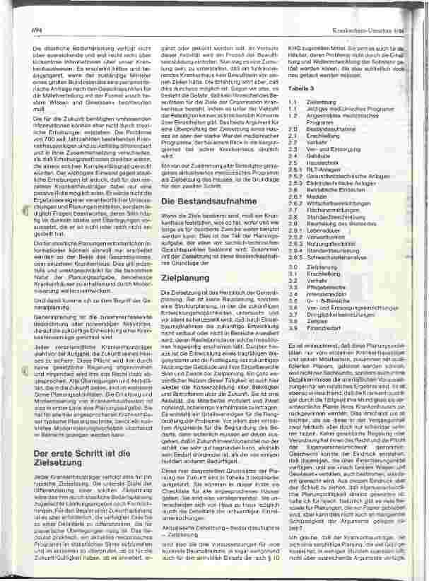 Vorschauseite 3: Generalplanungen im Krankenhausbau