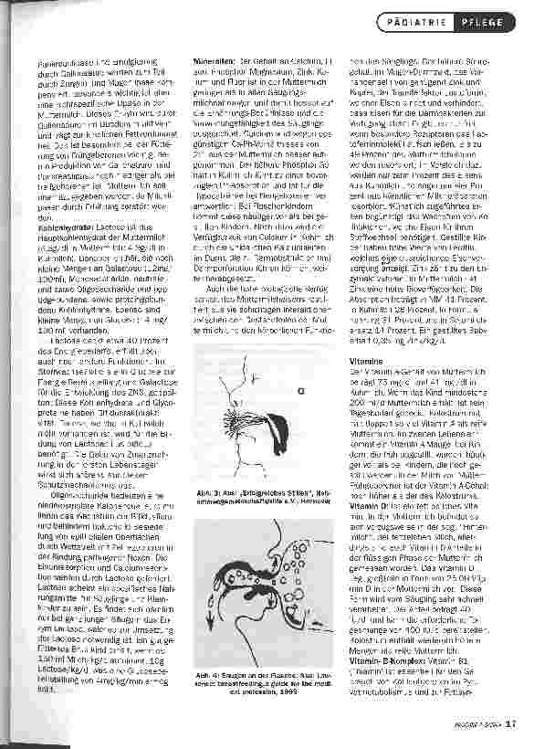 Vorschauseite 2: Stillen - MUTTERMILCH-INHALTSSTOFFE, TRINKMECHANISMEN, MILCHBILDUNG