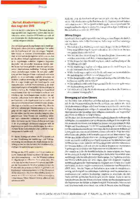 Vorschauseite 4: Vorteil Akademisierung