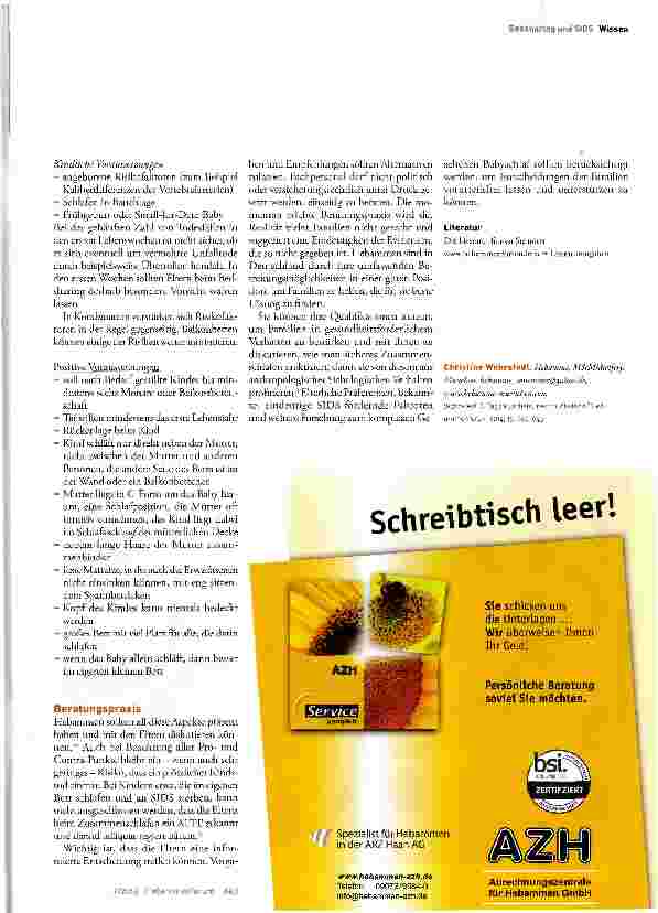 Vorschauseite 3: Tags kuscheln, nachts Abstand?
