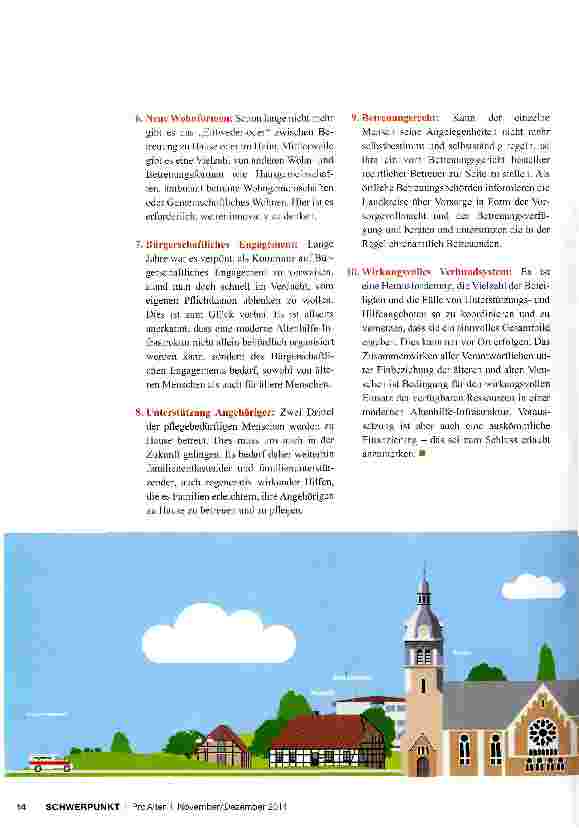 Vorschauseite 3: Zehn Handlungsfelder einer modernen Altenhilfepolitik
