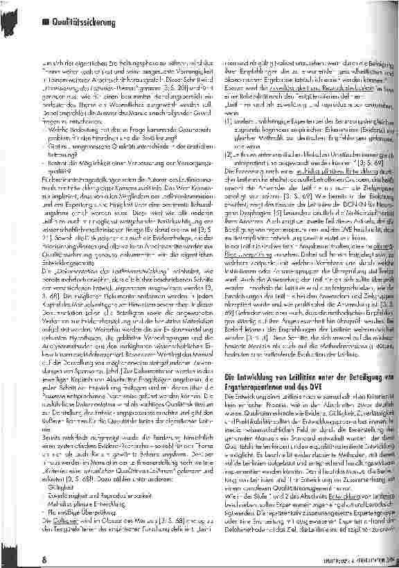 Vorschauseite 4: Ergotherapie - eine Leistung im Gesundheitswesen unter dem Blickwinkel des QS-lnstruments Leitline